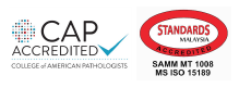 Certifications including ISO and CAP for Synapse Laboratory